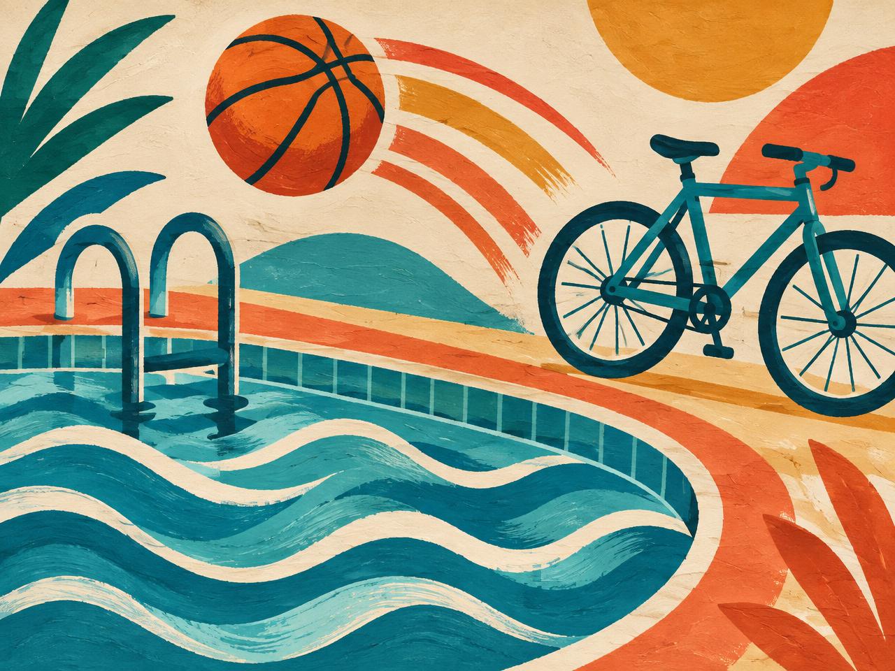 Illustration representing sport