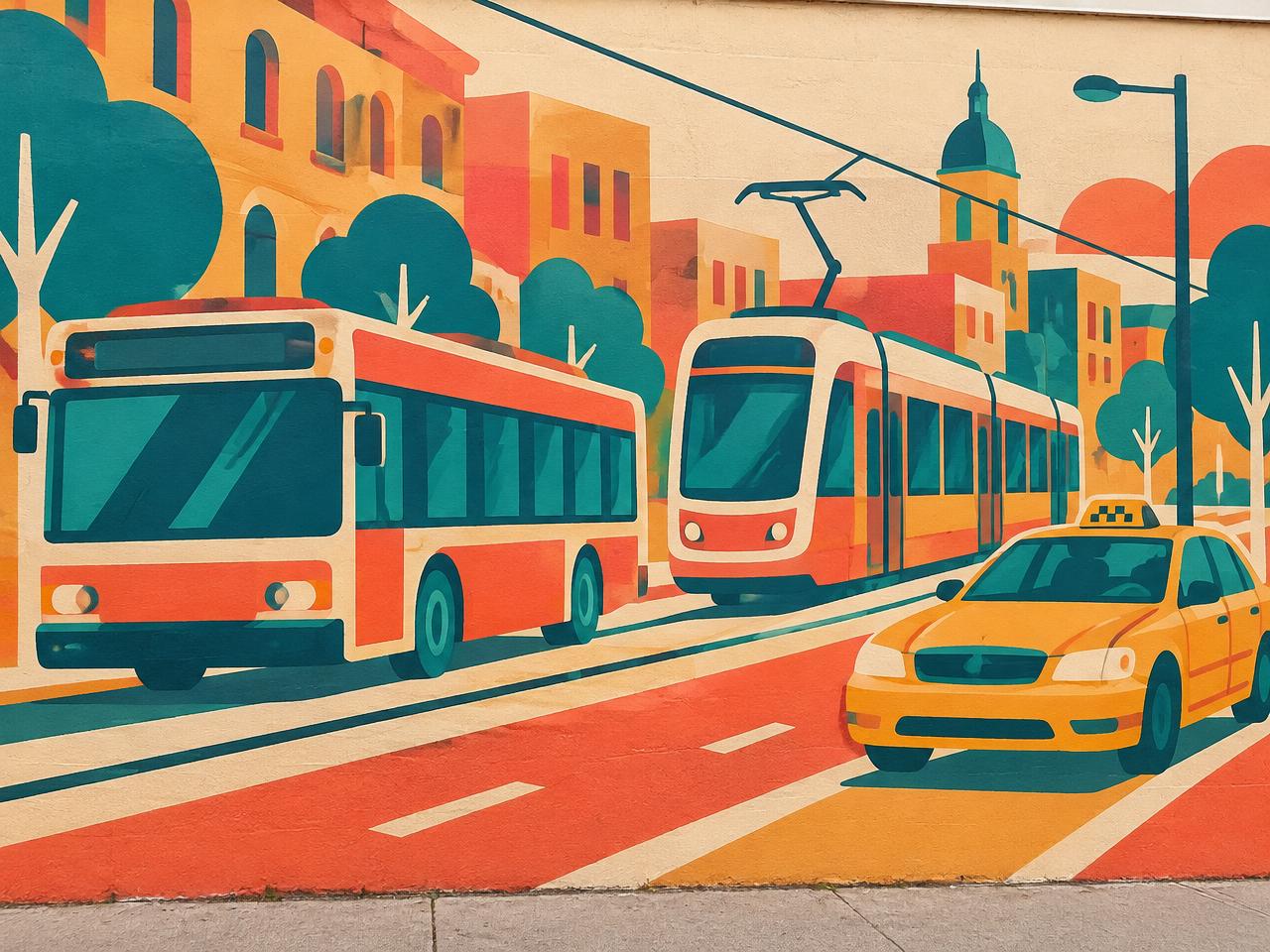 Illustration representing transport